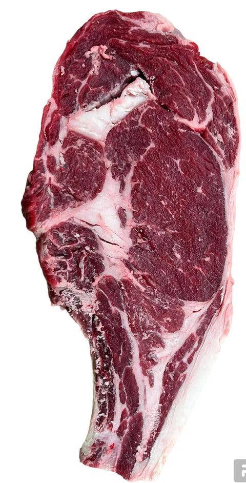 21 day Dry Aged Solomon’s Black Angus Rib Steaks $59.95/lb