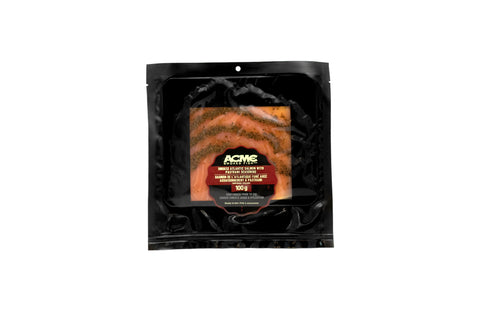 ACME Pastrami Smoked Salmon 100g  (Kosher for Passover)