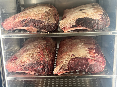 21+ Dry Aged Solomon’s Black Angus Whole Rib Roast $49.95/lb Available by pre-order only!