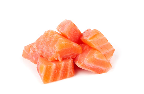 Frozen Atlantic Salmon Nuggets $14.95/LB
