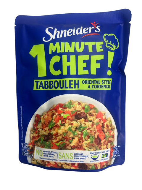 Shneider's 1 Min Chef Tabbouleh