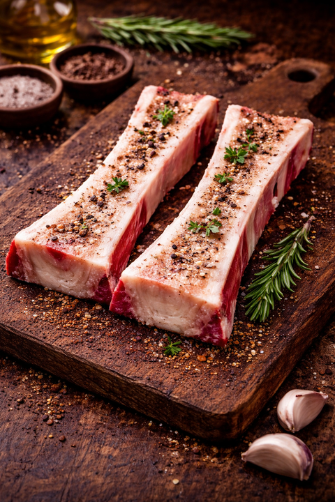 Black Angus Marrow Bone Boats
