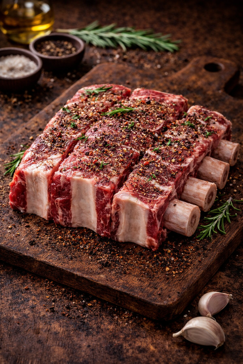 Black Angus 5 Bone Flanken Roast