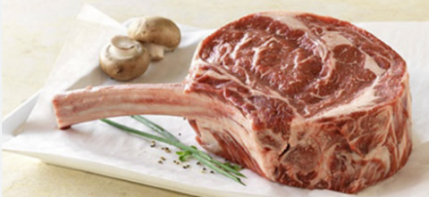Premium Black Angus Cowboy Steak $44.95/Lb.