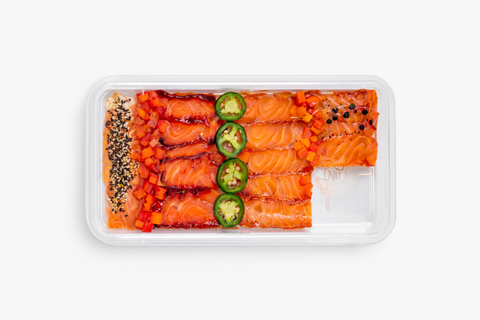 Cured Fish Packet Small Fresh Cured Fish on plastic Board – Nu Age Fish & Meat