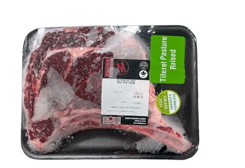 Tiferet Pasture Raised Kosher Grass Fed Beef Rib Steaks $42.95/lb