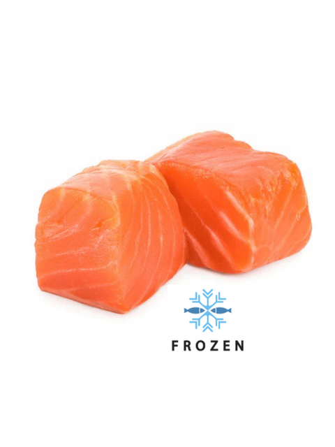 Frozen Atlantic Salmon Cubes for Kebabs $19.99