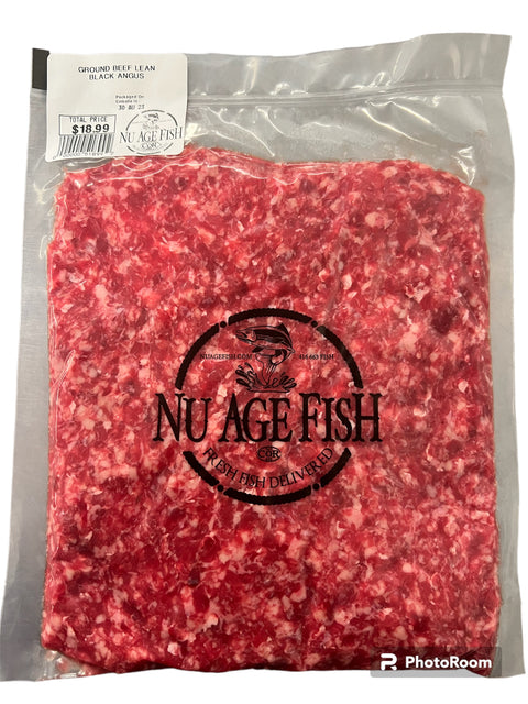 NEW! Solomon's Black Angus Ground Beef Lean $18.99/LB