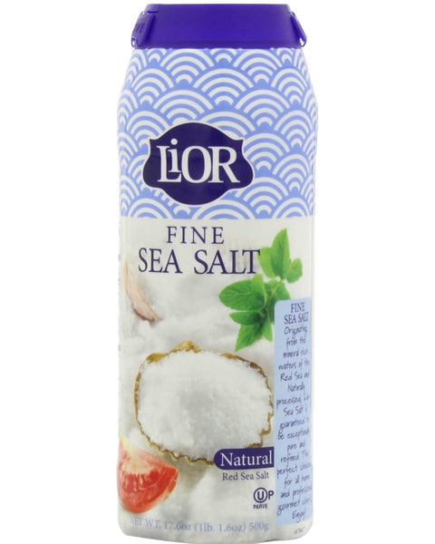 Lior Fine Sea Salt Shaker 500g