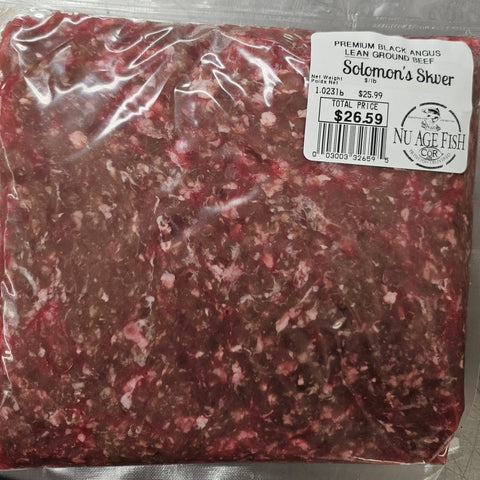Black Angus LEAN Ground Beef $25.99/lb.