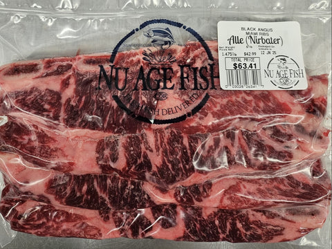 Black Angus Miami Ribs $42.99/lb.