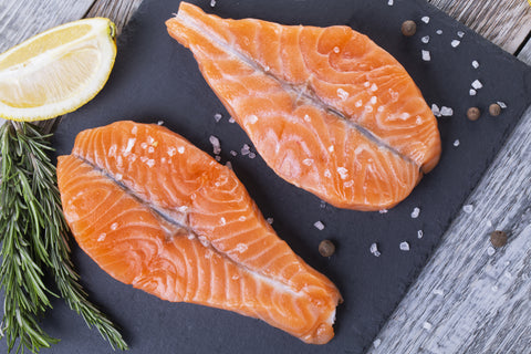 Fresh Salmon 6oz. butterflied for Violin shape