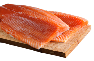 Fresh Steelhead Trout (Baby Salmon) Fillets